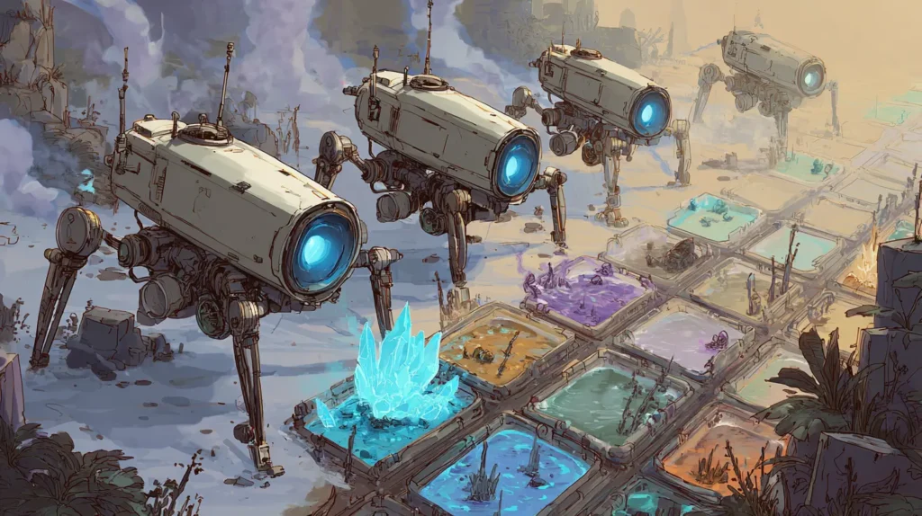 illustration pour l'article Kepler-442c : L'expérience de pensée ultime phase 6